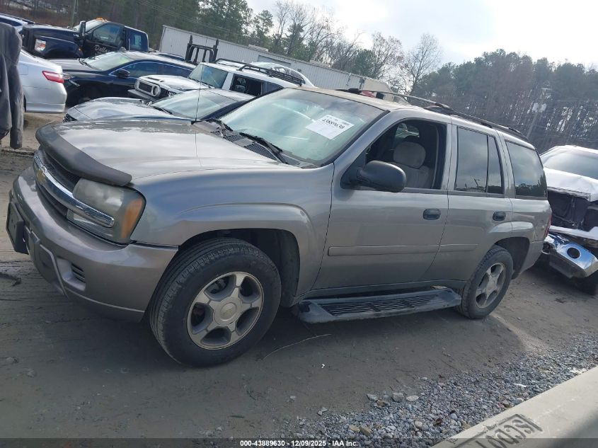 2007 Chevrolet Trailblazer Ls VIN: 1GNDS13S172142197 Lot: 43889630