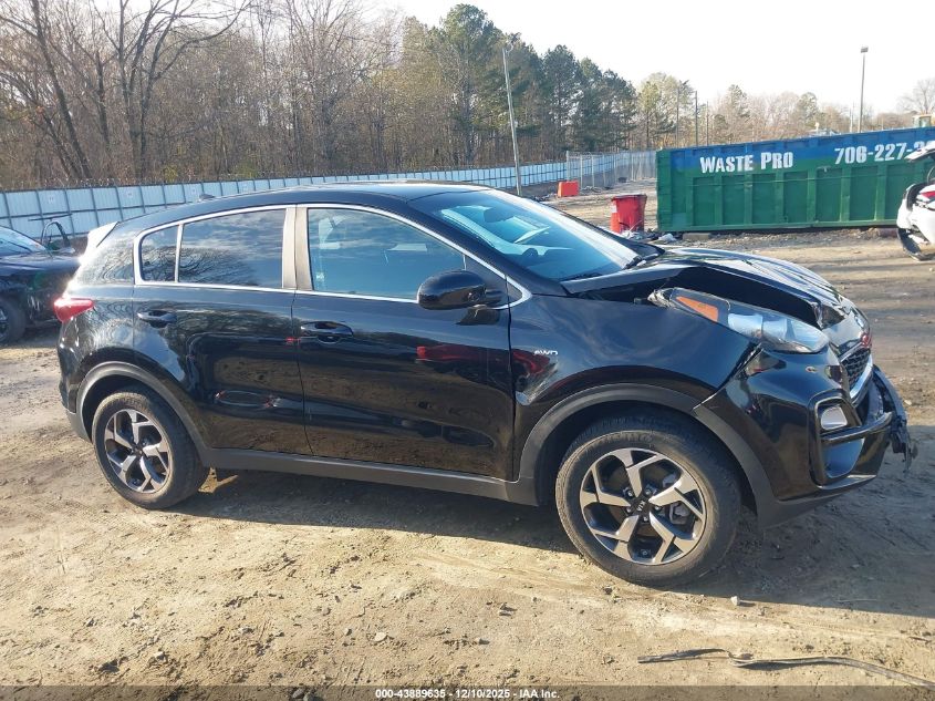2020 Kia Sportage Lx VIN: KNDPMCAC6L7781423 Lot: 43889635