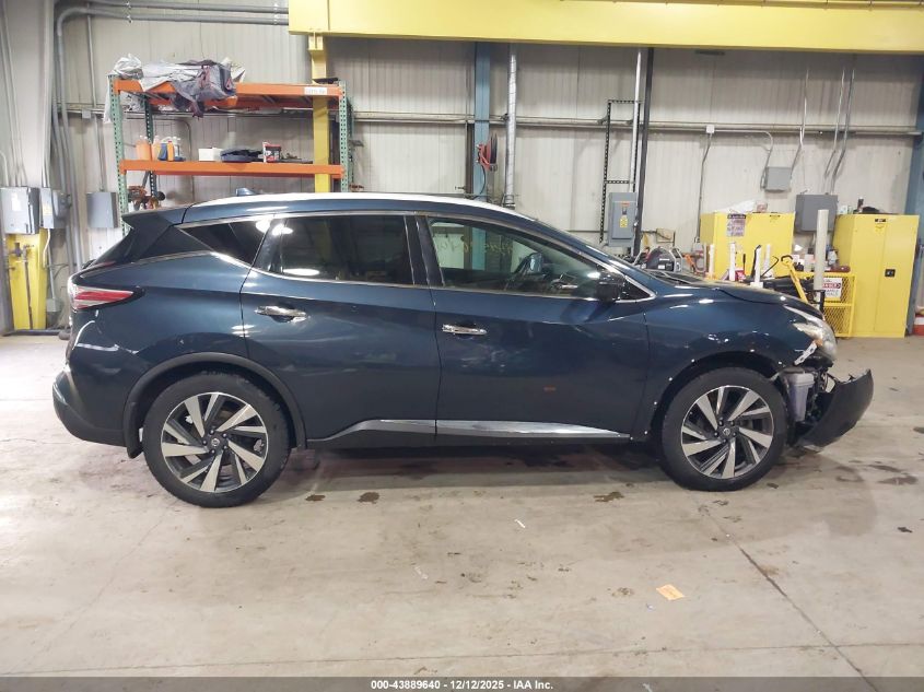 2017 Nissan Murano Platinum VIN: 5N1AZ2MH3HN145758 Lot: 43889640