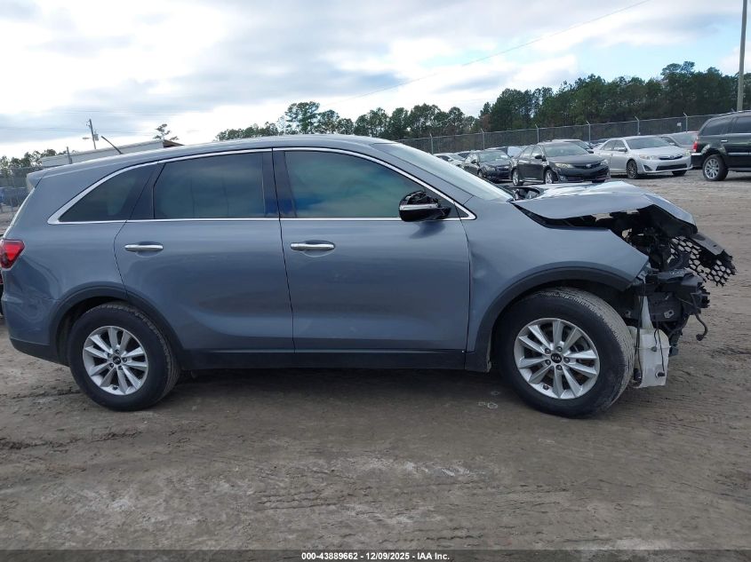 2020 Kia Sorento 2.4L Lx VIN: 5XYPG4A36LG628167 Lot: 43889662