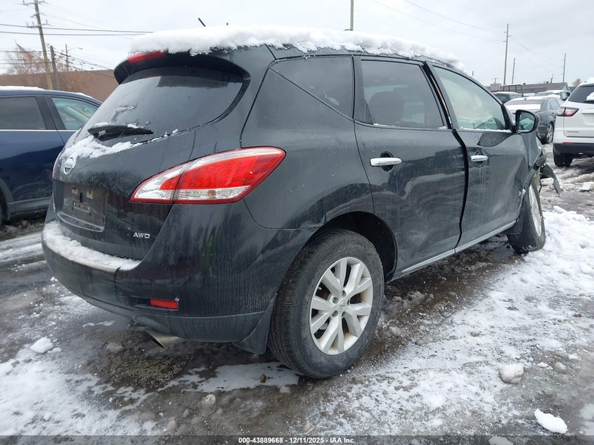 JN8AZ1MWXBW161491 2011 NISSAN MURANO photo no. 4