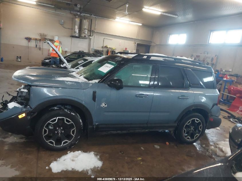 2025 Ford Bronco Sport Outer Banks VIN: 3FMCR9CN8SRE45082 Lot: 43889678