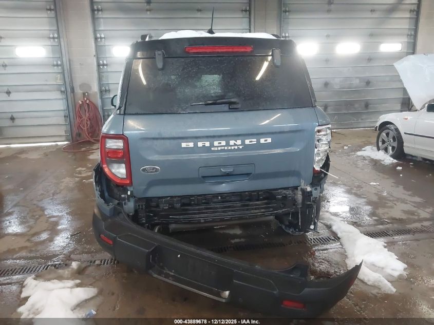 2025 Ford Bronco Sport Outer Banks VIN: 3FMCR9CN8SRE45082 Lot: 43889678