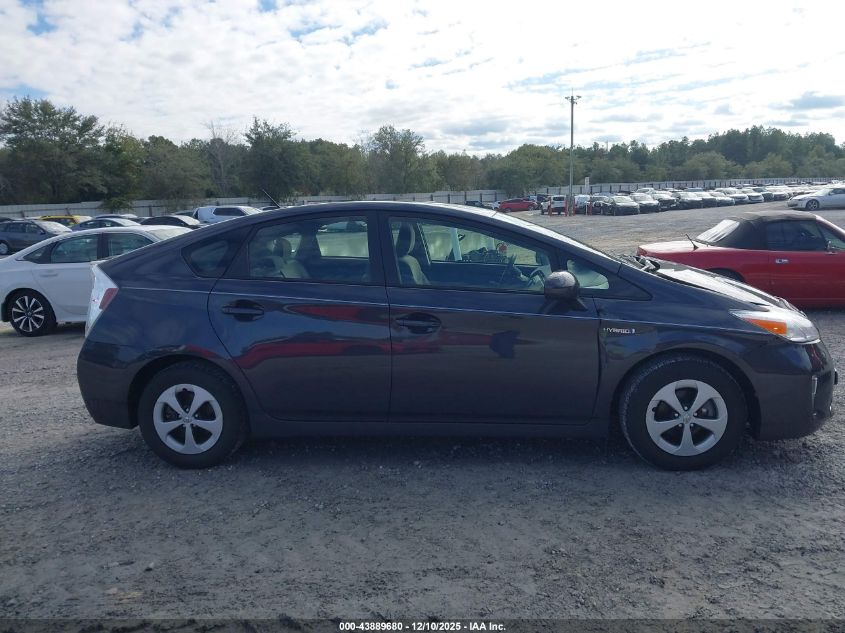 2014 Toyota Prius Two VIN: JTDKN3DU2E0375372 Lot: 43889680