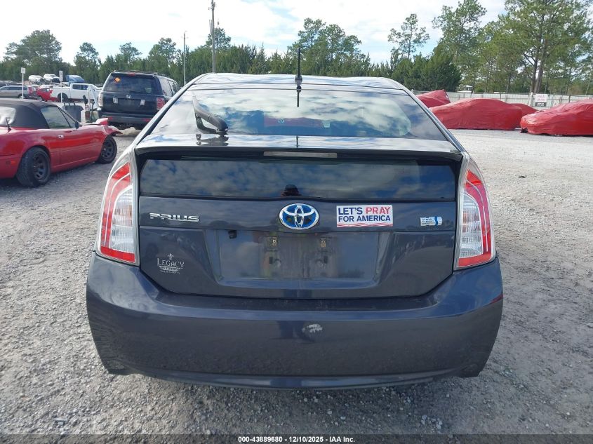 2014 Toyota Prius Two VIN: JTDKN3DU2E0375372 Lot: 43889680