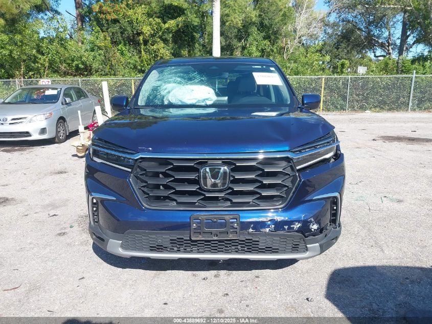 2024 Honda Pilot Ex-L 7 Passenger VIN: 5FNYG2H55RB006885 Lot: 43889692