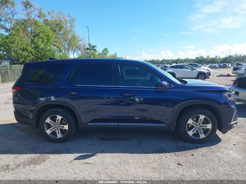 2024 Honda Pilot Ex-L 7 Passenger VIN: 5FNYG2H55RB006885 Lot: 43889692