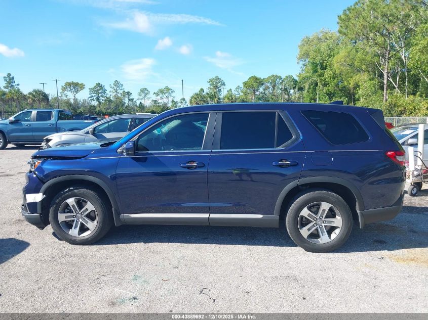 2024 Honda Pilot Ex-L 7 Passenger VIN: 5FNYG2H55RB006885 Lot: 43889692