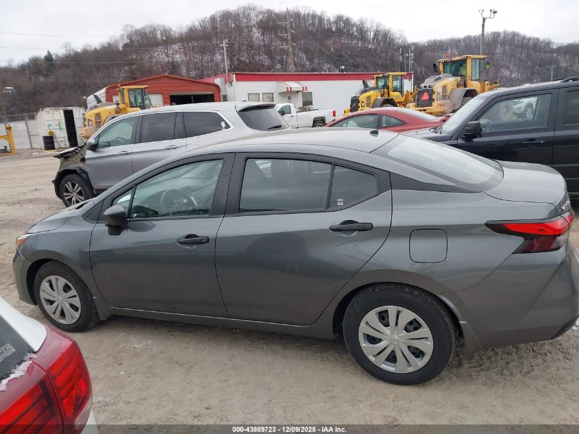 2024 Nissan Versa 1.6 S VIN: 3N1CN8DV9RL874725 Lot: 43889723
