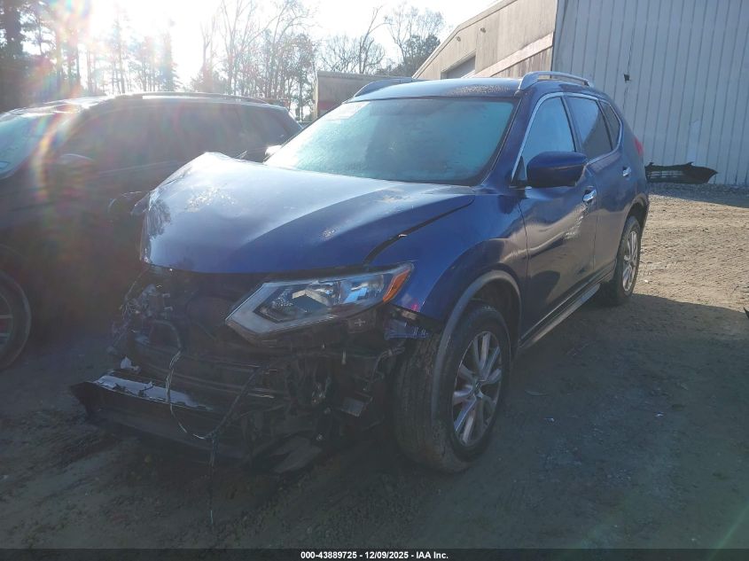 2018 Nissan Rogue Sv VIN: JN8AT2MV1JW321464 Lot: 43889725
