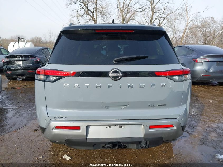 2023 Nissan Pathfinder Sl 4Wd VIN: 5N1DR3CD6PC266876 Lot: 43889728