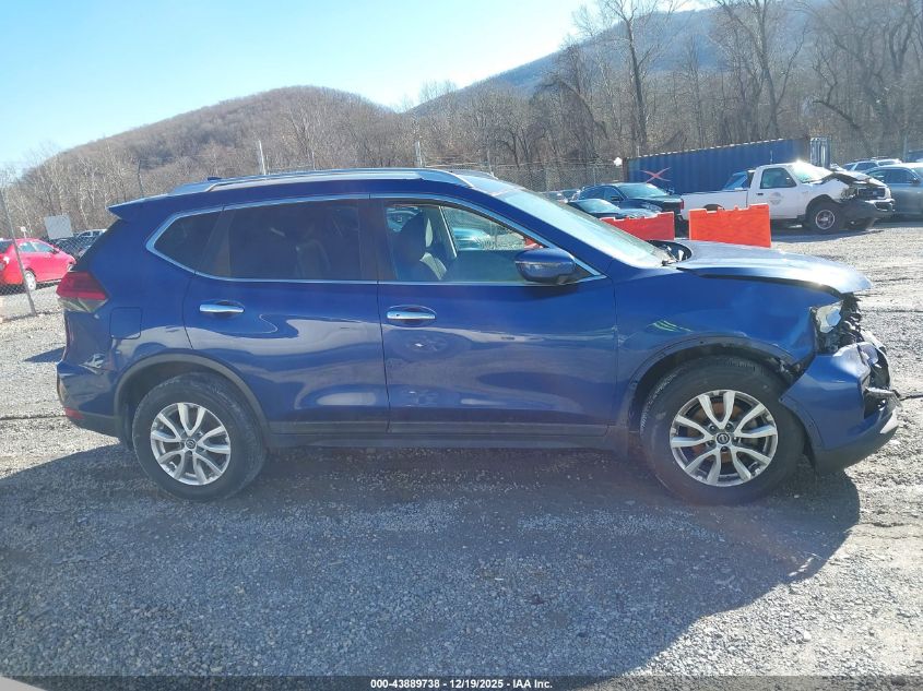 2017 Nissan Rogue Sv VIN: KNMAT2MV0HP605488 Lot: 43889738