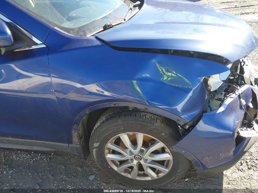 2017 Nissan Rogue Sv VIN: KNMAT2MV0HP605488 Lot: 43889738