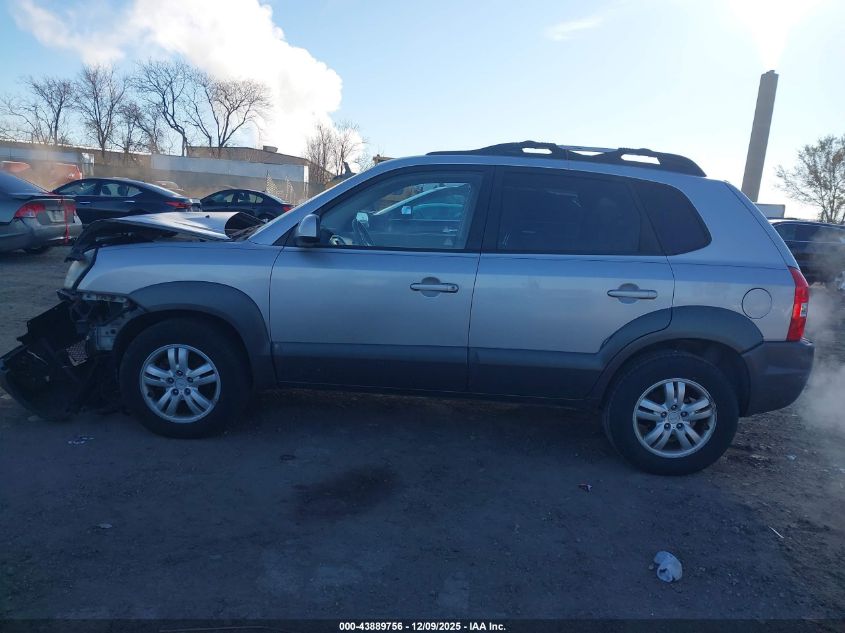 2006 Hyundai Tucson Gls/Limited VIN: KM8JN12D86U256539 Lot: 43889756