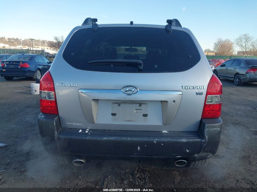 2006 Hyundai Tucson Gls/Limited VIN: KM8JN12D86U256539 Lot: 43889756