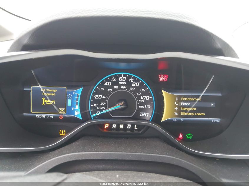 2013 Ford C-Max Hybrid Sel VIN: 1FADP5BU0DL528366 Lot: 43889795