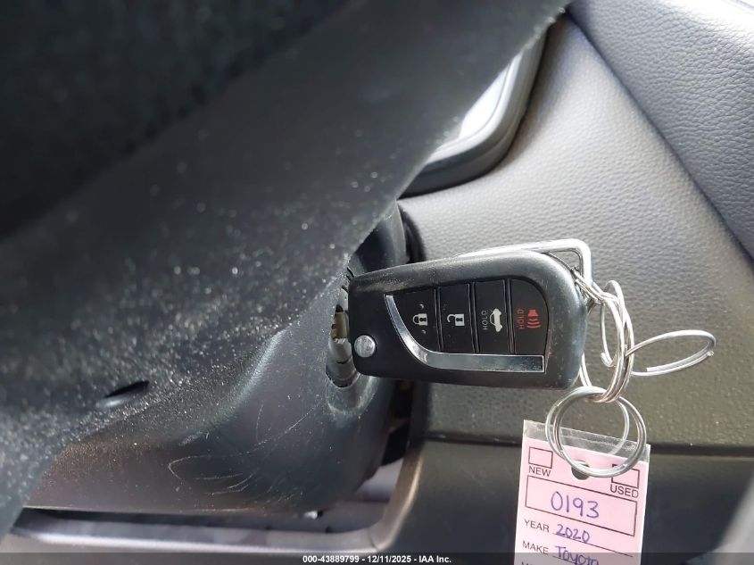 2020 Toyota Corolla Le VIN: JTDEPRAE2LJ079931 Lot: 43889799