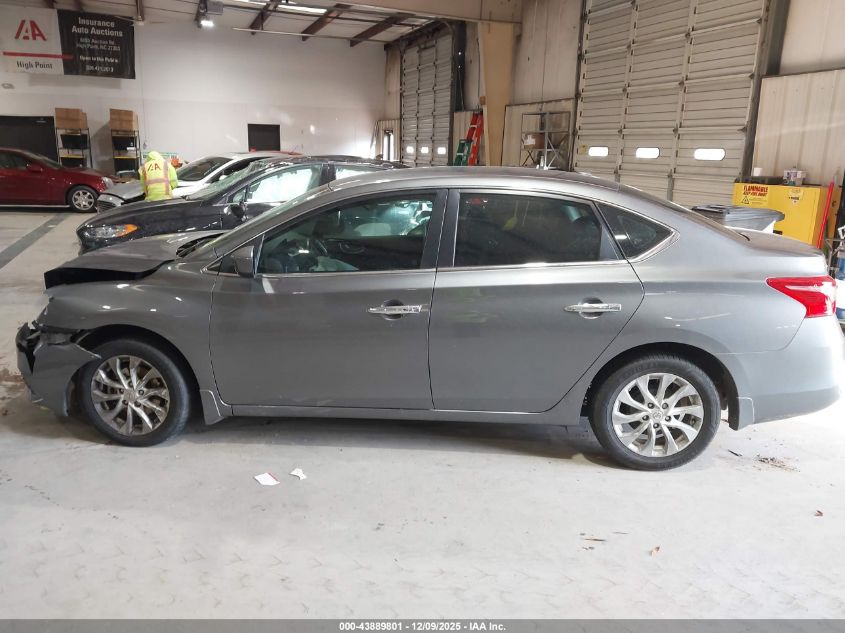 2019 Nissan Sentra Sv VIN: 3N1AB7AP6KY374756 Lot: 43889801