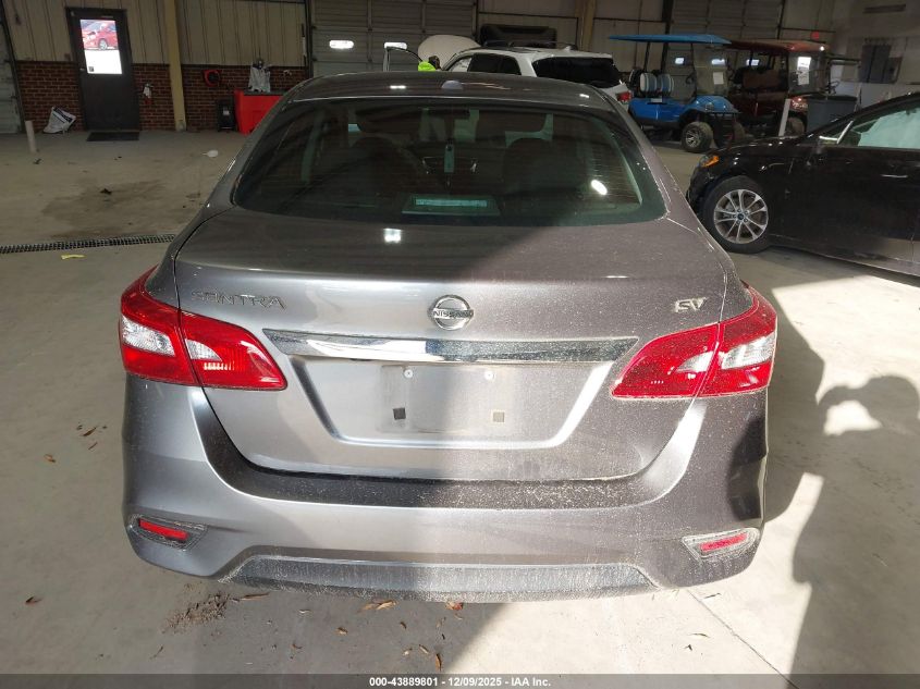 2019 Nissan Sentra Sv VIN: 3N1AB7AP6KY374756 Lot: 43889801