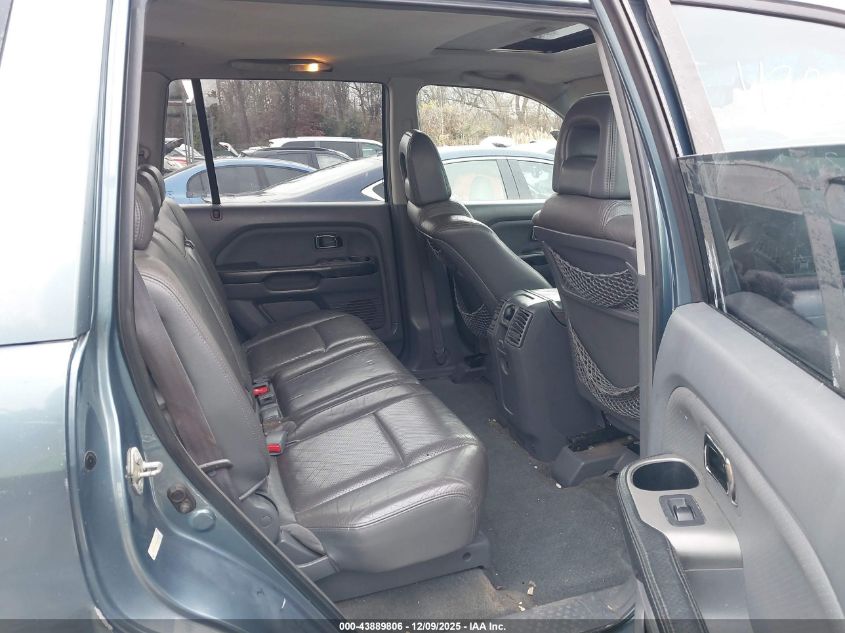 2005 Honda Pilot Ex-L VIN: 2HKYF18545H505539 Lot: 43889806