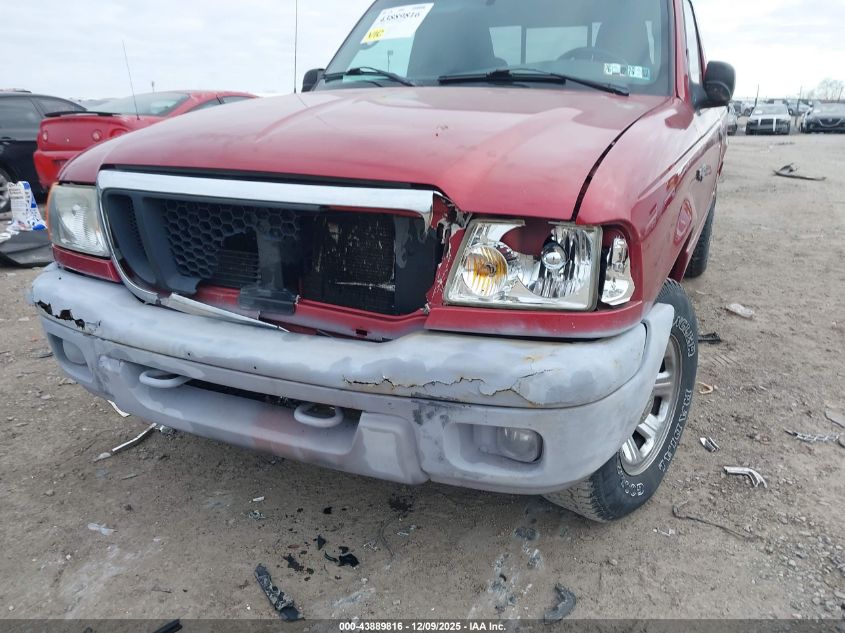 2005 Ford Ranger Edge/Xl/Xlt VIN: 1FTYR11U55PA45532 Lot: 43889816