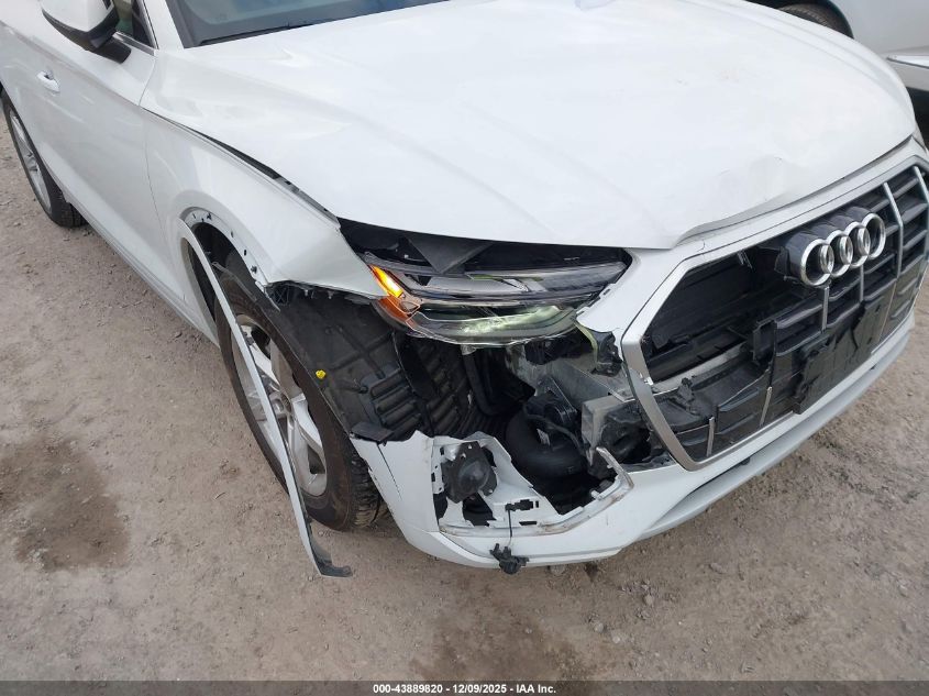 2021 Audi Q5 Premium 45 Tfsi Quattro S Tronic VIN: WA1AAAFY2M2017343 Lot: 43889820