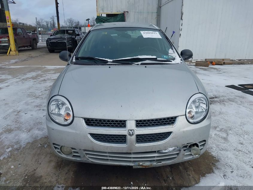 2003 Dodge Neon Sxt VIN: 1B3ES56C23D103501 Lot: 43889823