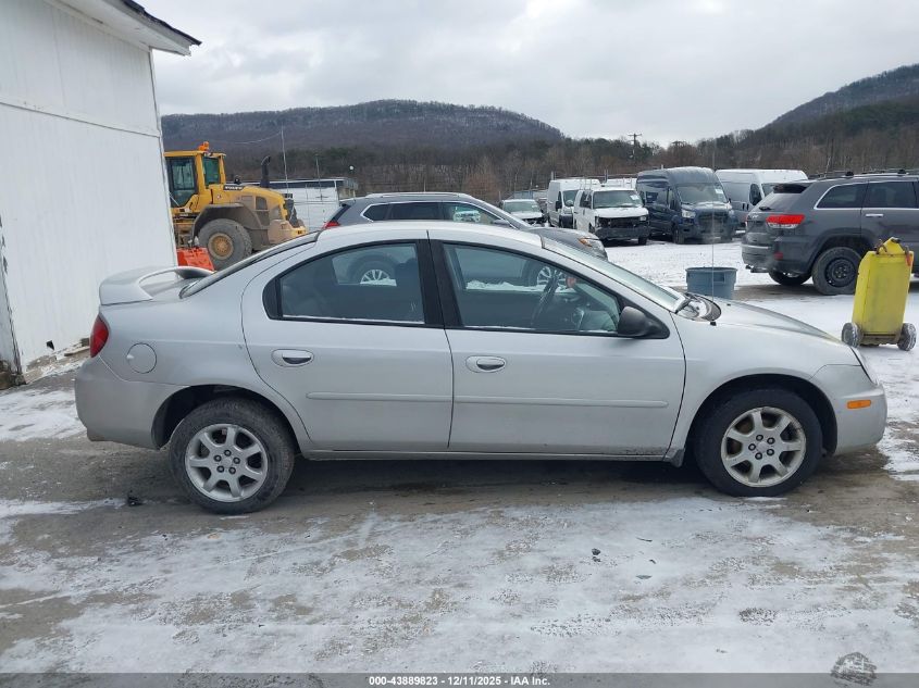 2003 Dodge Neon Sxt VIN: 1B3ES56C23D103501 Lot: 43889823