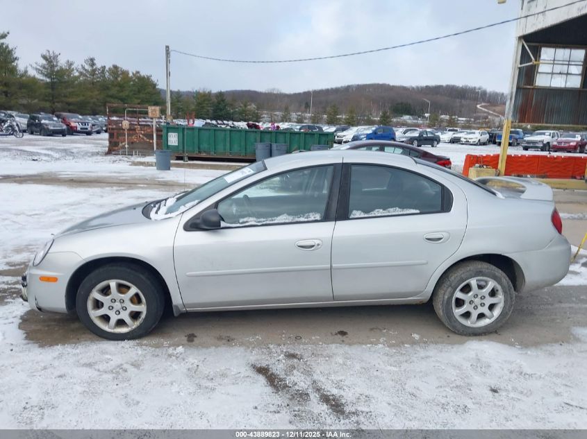 2003 Dodge Neon Sxt VIN: 1B3ES56C23D103501 Lot: 43889823
