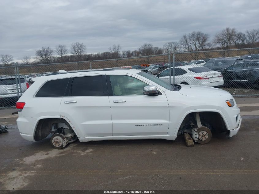 2016 Jeep Grand Cherokee Overland VIN: 1C4RJFCG3GC496601 Lot: 43889828