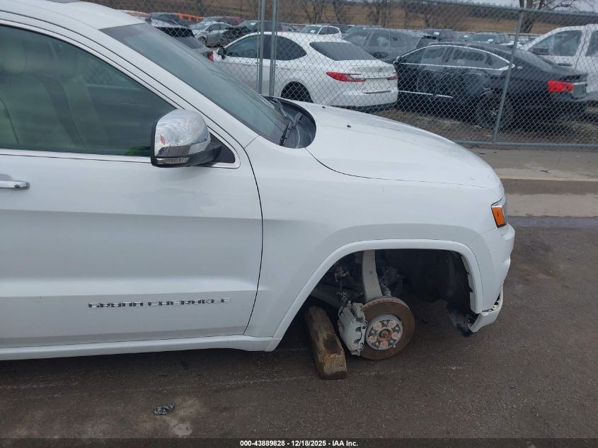 2016 Jeep Grand Cherokee Overland VIN: 1C4RJFCG3GC496601 Lot: 43889828