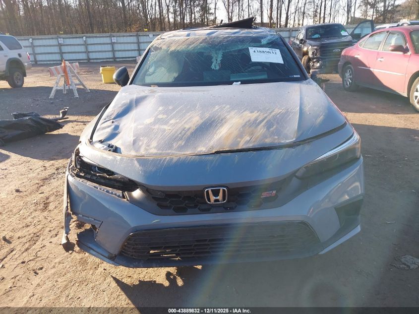 2022 Honda Civic Si Sedan VIN: 2HGFE1E58NH470805 Lot: 43889832