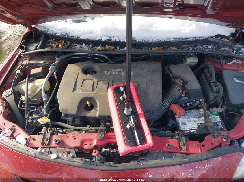 2010 Toyota Corolla Le VIN: 1NXBU4EE2AZ358005 Lot: 43889842