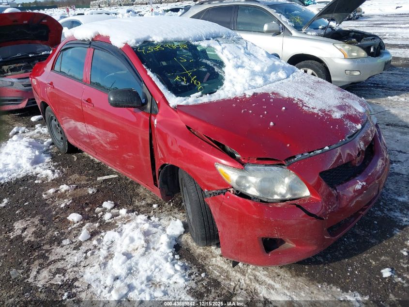 2010 Toyota Corolla Le VIN: 1NXBU4EE2AZ358005 Lot: 43889842