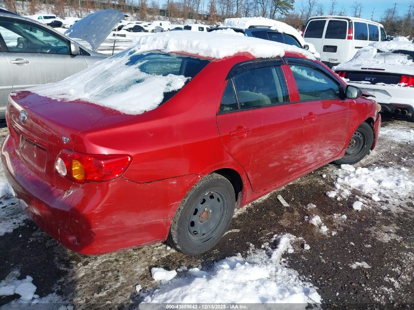 2010 Toyota Corolla Le VIN: 1NXBU4EE2AZ358005 Lot: 43889842