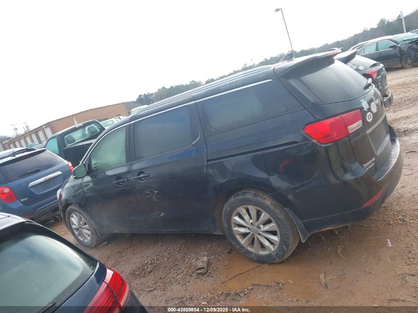 2018 Kia Sedona Ex VIN: KNDMC5C14J6373129 Lot: 43889854