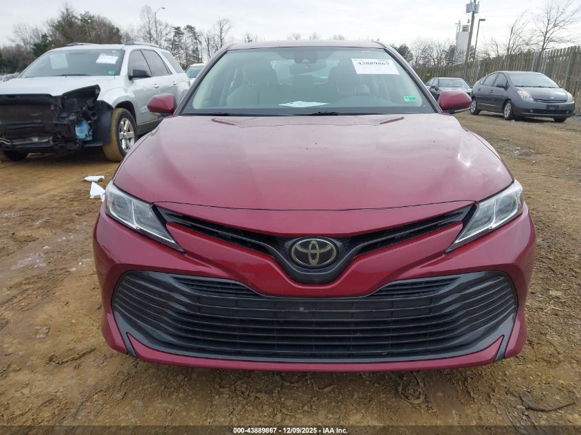 2020 Toyota Camry Le Awd VIN: 4T1L11BK5LU018565 Lot: 43889867