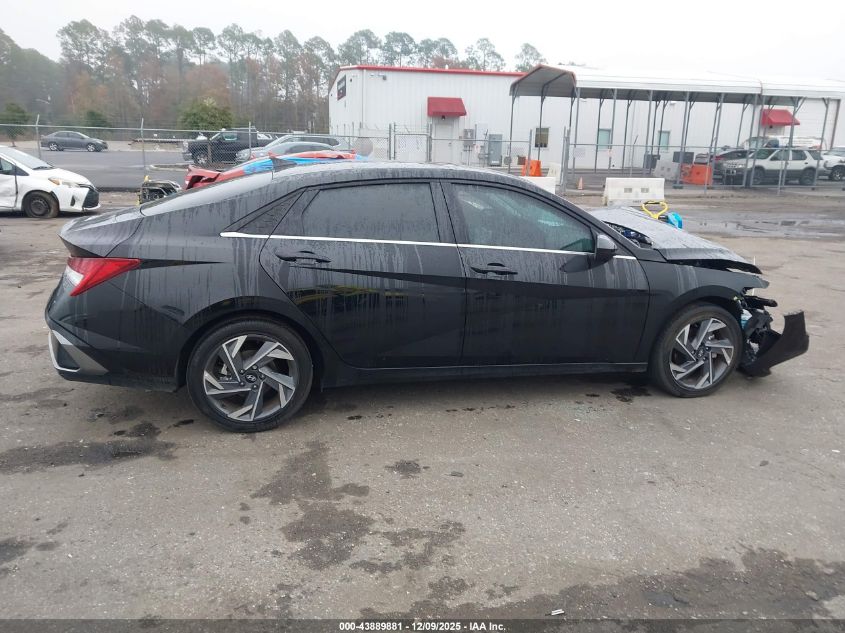 2025 Hyundai Elantra Sel Convenience VIN: KMHLS4DG6SU943880 Lot: 43889881