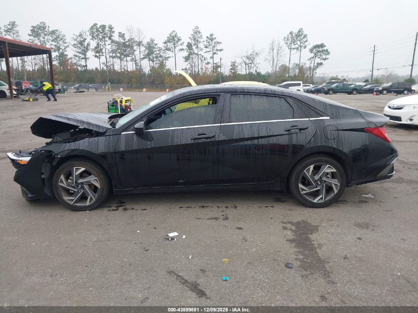 2025 Hyundai Elantra Sel Convenience VIN: KMHLS4DG6SU943880 Lot: 43889881
