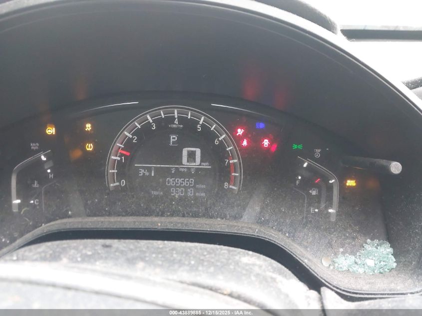 2019 Honda Cr-V Lx VIN: 2HKRW5H31KH415822 Lot: 43889885