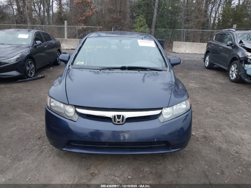 2007 Honda Civic Lx VIN: 1HGFA16507L041142 Lot: 43889917