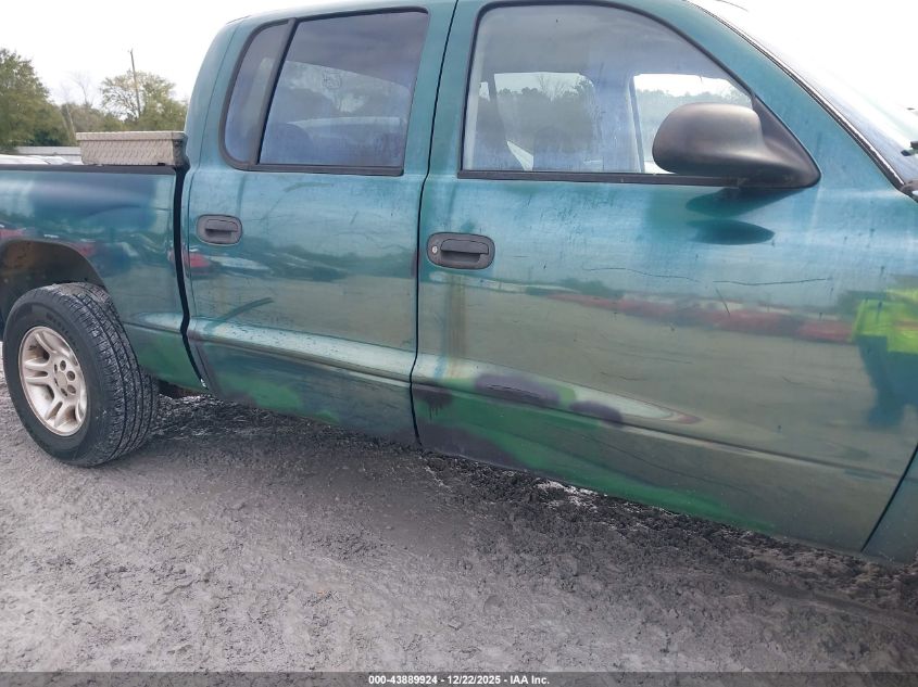 2001 Dodge Dakota Slt/Sport VIN: 1B7HL2AX41S318906 Lot: 43889924