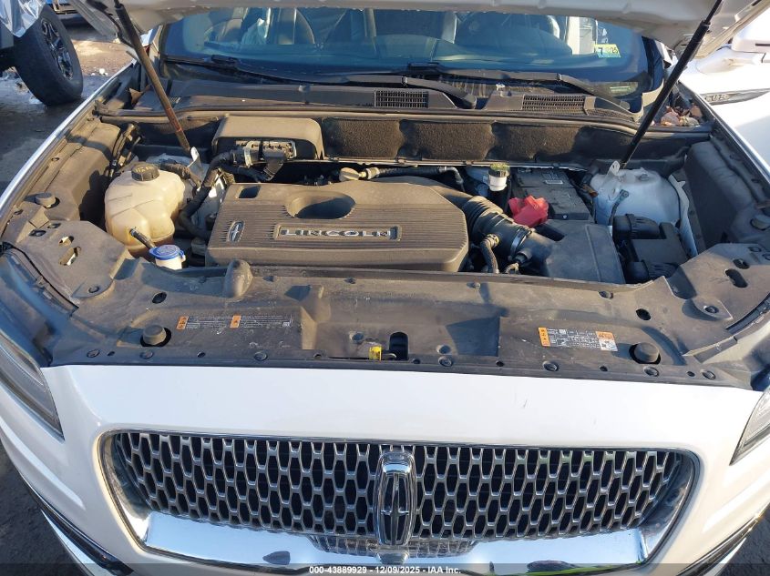 2019 Lincoln Nautilus Select VIN: 2LMPJ8K90KBL40532 Lot: 43889929