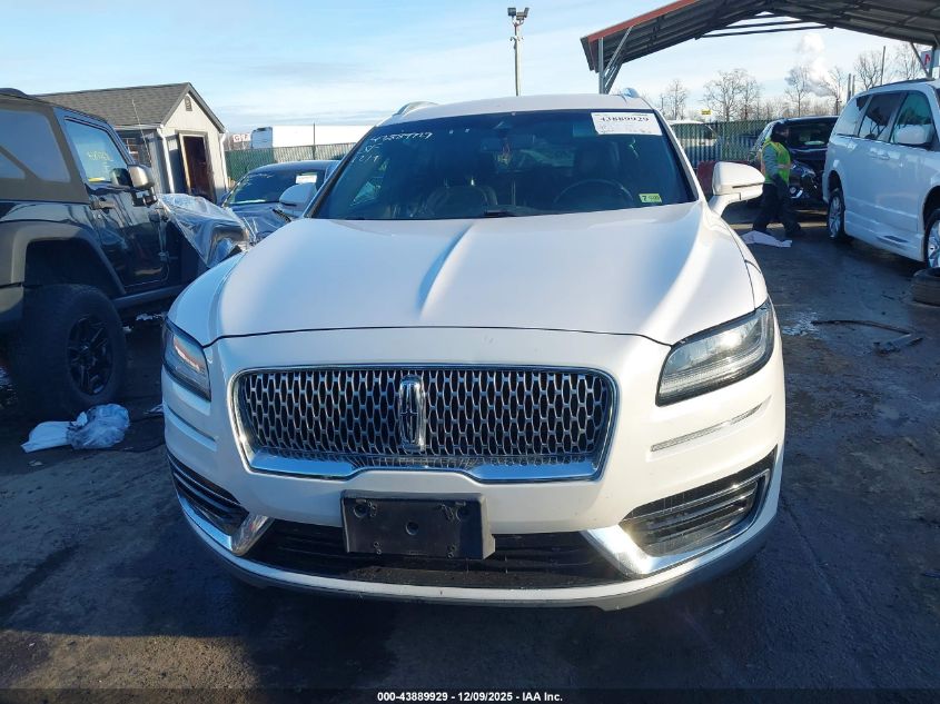 2019 Lincoln Nautilus Select VIN: 2LMPJ8K90KBL40532 Lot: 43889929