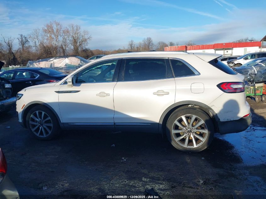 2019 Lincoln Nautilus Select VIN: 2LMPJ8K90KBL40532 Lot: 43889929