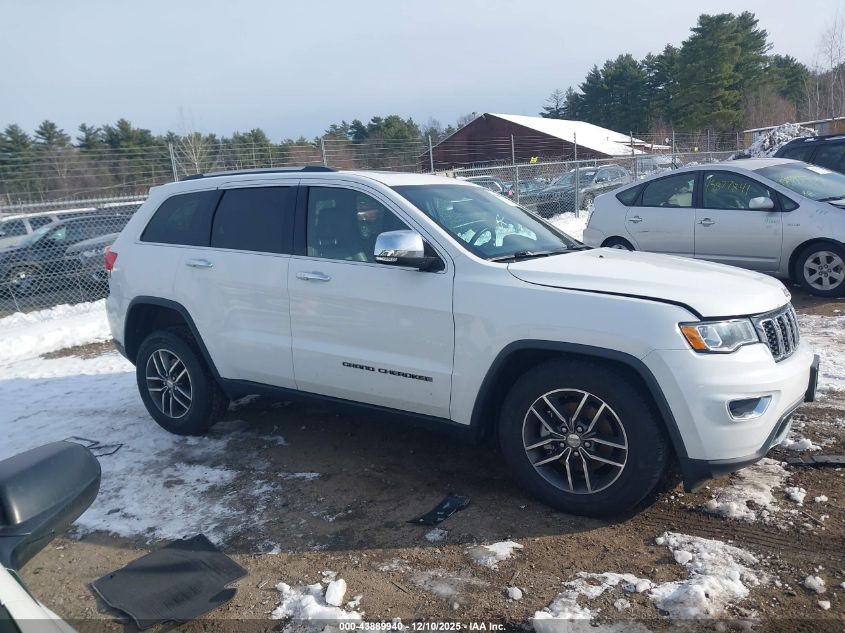 2017 Jeep Grand Cherokee Limited 4X4 VIN: 1C4RJFBG6HC866085 Lot: 43889940