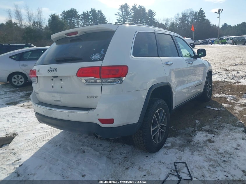 2017 Jeep Grand Cherokee Limited 4X4