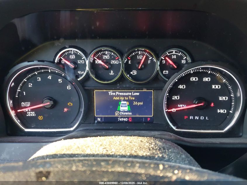 2022 Chevrolet Silverado 1500 Ltd 2Wd Short Bed Lt VIN: 1GCPWCED5NZ104965 Lot: 43889960