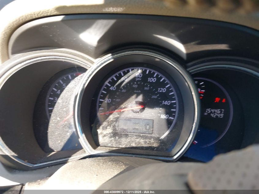 2012 Nissan Murano Sl VIN: JN8AZ1MW6CW235717 Lot: 43889972