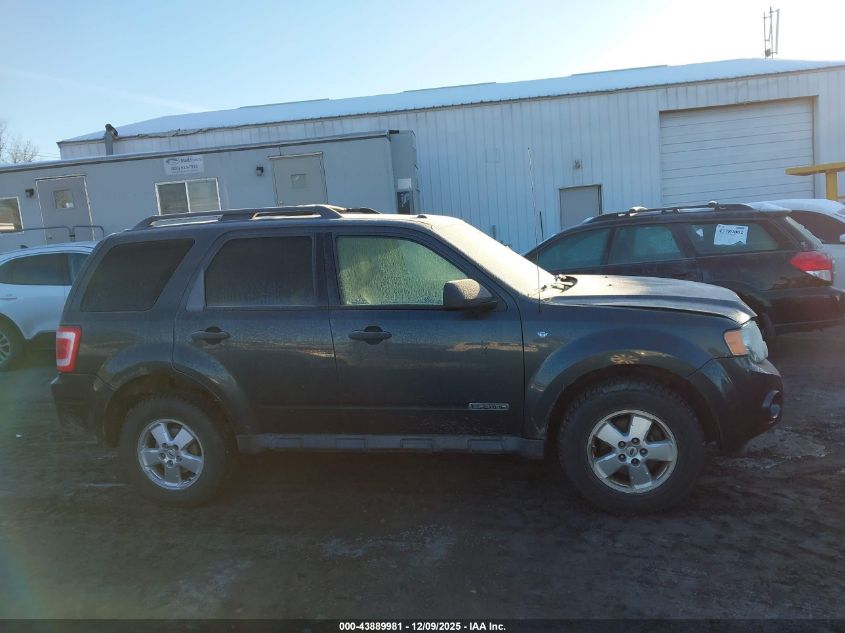 2008 Ford Escape Xlt VIN: 1FMCU93138KD57727 Lot: 43889981